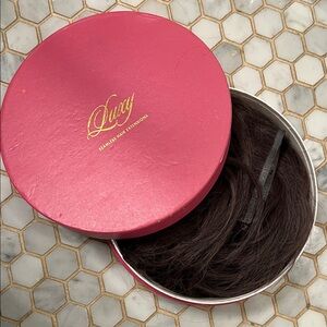 Luxy Hair dark brown extensions